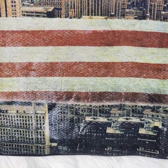 Epitome Men's All Over Print American Flag Tank Top Size L - Picture 5 of 9